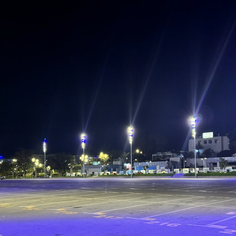 Parking de la corniche d’Agadir